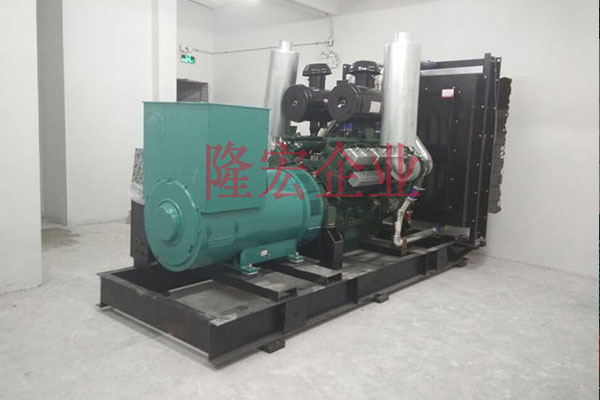 900KW上柴柴油發電機組 佛山三水巨園房地產開發使用