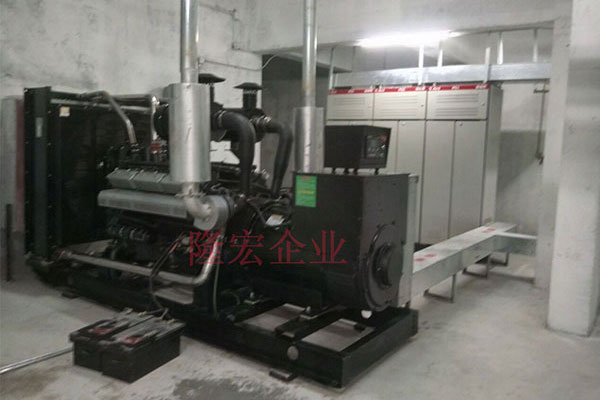 500KW上柴柴油發(fā)電機組 佛山南邊房地產(chǎn)