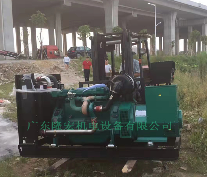中山高速公路用備用電源、120KW濰柴發(fā)電機(jī)