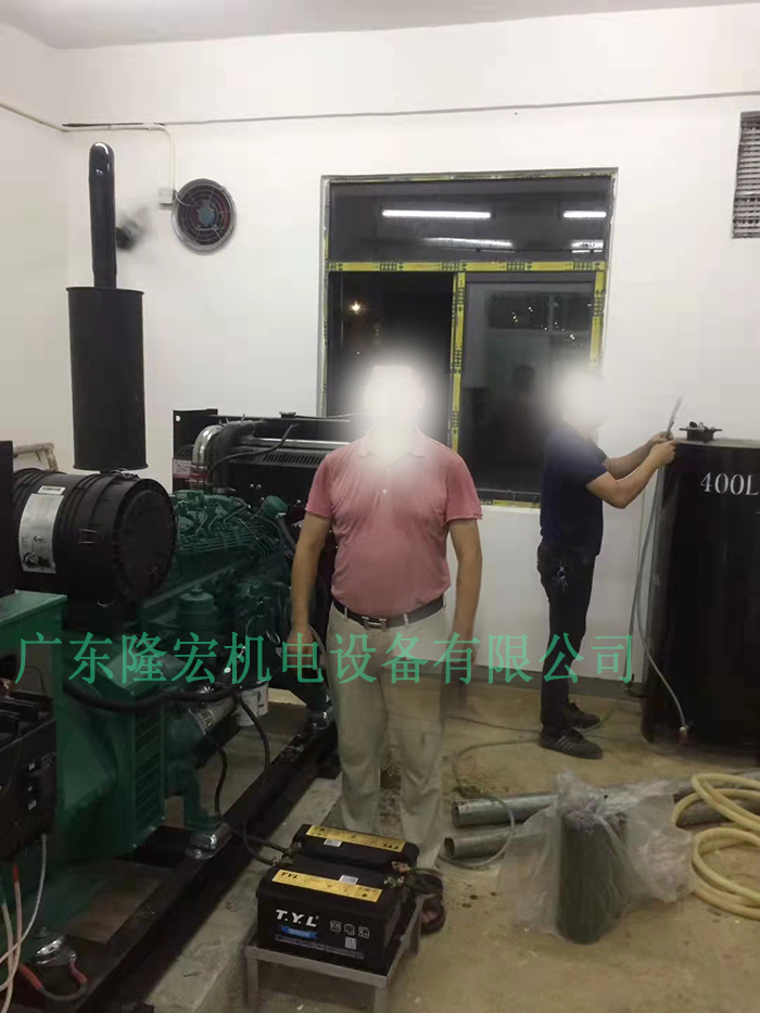 中山高速公路用備用電源、120KW濰柴發(fā)電機(jī)