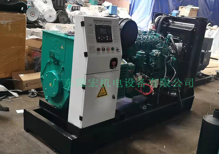 150KW濰柴發電機、187KVA濰柴動力柴油發電機組，底部油箱、四保護控制器、側面柜
